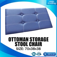 Rectangular Square Storage Stool Sit Adult Sofa Folding Storage Box Ottoman chair Folding Box Storag