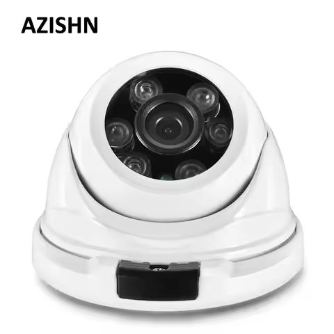 AZISHN Vandalproof AHD camera 5MP 1/3" SC3035/OV4689 2560*1920 Dome IP66 waterproof 6IR LEDS Securit