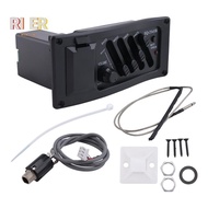 Guitar Preamp Amplifier equalizer EQ 4-Band EQ Preamp Acoustic Piezo 7545r