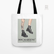 Vintage doc martens Premium Scoop Canvas Tote Bag