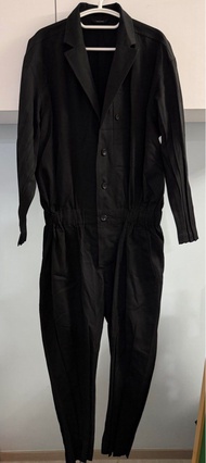 三宅一生 ISSEY MIYAKE MEN 黑色連身褲 size 1