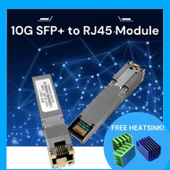 🔥SG Stock🔥10G SFP+ to RJ45 Copper Module 10G BASE-T compatible HUAWEI CISCO Mikrotik TP-LINK Intel