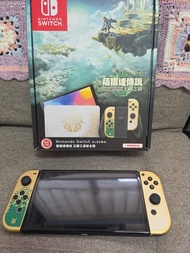 Nintendo Switch OLED 薩爾達傳說 王國之淚 主機
