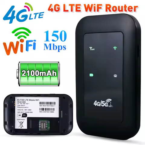 H806 WiFi Repeater 4G LTE Router Signal Amplifier Network Expander Adaptor 150Mbps 3G/4G SIM Card Sl