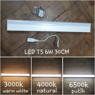 LAMPU NEON SET TL LED T5 6 WATT 30CM / LED T5 TUBE 6W