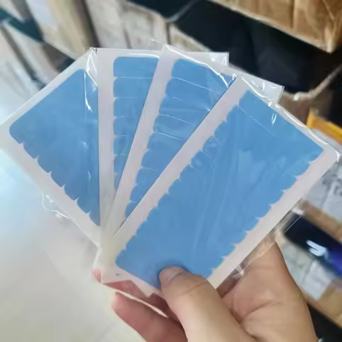 Wig Installation Kit Set: 4.0*0.8cm Strong Waterproof Tape with Remover Double Sided Replacement Tap