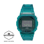 Casio G-Shock DW-5600 Lineup Special Color Models Green Semi-Transparent Resin Band Watch DW5600SB-3D DW-5600SB-3D