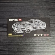 Minigt kaido houser gt-r r33 purple unsealed