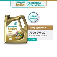 PETRONAS Syntium 7000 0W-20 Fully Synthetic Engine Oil API SP( 4L)