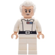 Original Lego Star Wars - Admiral Wullf Yularen (White Uniform, White Swept Back Hair (Colonel)) 754