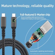 [NEW] USB Type C to Type C Fast Charging Data Cable 6A 66W - AUFU - KD66