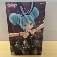 日版 初音 黑絲 兔女郎 模型 Hatsune Miku BiCute Bunnies Figure FURYU 初音未來