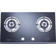 Faber FGH-222/78BK 2 Burners Glass Hob