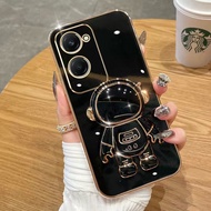 เคสโทรศัพท์สำหรับ VIVO y28(5G) Y17S  เคสกล้องหรูหรานิ่ม เคสฝาหลัง เคส ขาตั้ง นักบิน อวกาศ เคสกันกระแ