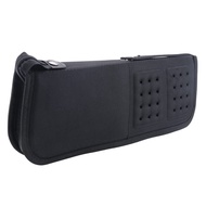 Artist Paint Brush Holder Zippered Brush Case for Oil Acrylic Watercolor Brush Breathable Painting K