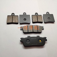 [Brake Pads] Zongshen RT3 RT3 Scooter ZS250T-3 Front Rear Disc Brake Pads Korea Dalin Q3 Rear Brake 