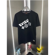 2026 EVISU Baharu Baju-T Bercetak Lelaki dan Wanita Baju-T Pasangan Baju-T Sukan Baju-T Perniagaan R