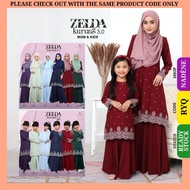 [ RYQ ] 6 WARNA 🌈 | KURUNG ZELDA SULAM | BAJU RAYA | KENDURI | FAMILY SEDONDON | SET IBU DAN ANAK | GIRL KIDS