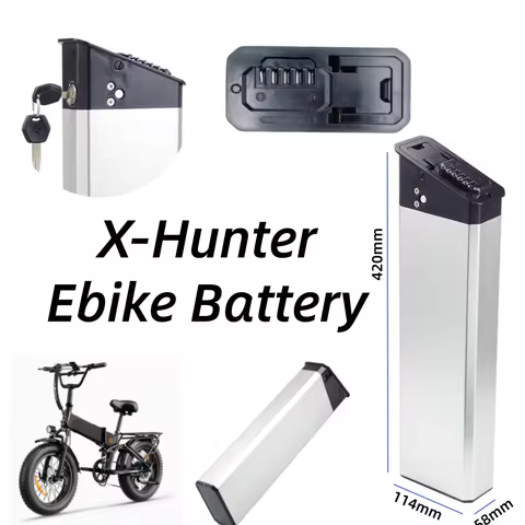 X-Hunter Removeable Battery 48V 10.4Ah 13Ah 15Ah 17.5Ah Hidden Battery for Jasion X-Hunter Folding E