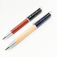 木筆 花梨木 楓木 原子筆 環狀握位好書寫 原子筆 附筆盒 虎之鶴