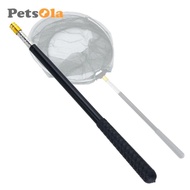 [PETSOLA] Fishing Net Pole Accs with 8mm Thread Connector Stainless Steel Telescoping