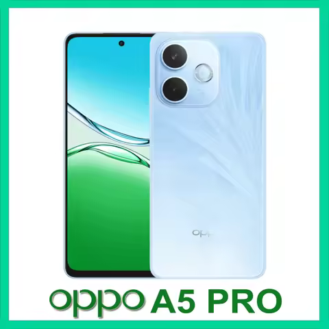 OPPO A5 pro 5G Mobile Phone Super Durable Mid-Range FHD+ 2412x1080 8GB 256GB 4K 30FPS 1080P 60FPS Vi