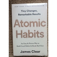 Preloved ATOMIC HABITS james clear