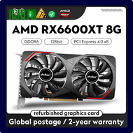 RJRTR Jieshuo Rx6600xt8G Gaming Graphic Card With 128bit GDdr6, Amd Rx6600xt8G Desktop Computer Vide