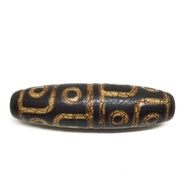 Old Black Color Natural Agate 6eyes 8eyes 9eyes 12eyes Amulet Tibetan Dzi Beads Loosing Beads for Bracelet and Necklace Making