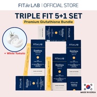 [5+1 DEAL] FITinLAB Triple Glutathione & White Tomato l Mango Flavor l High-End Skin Whitening, UV D