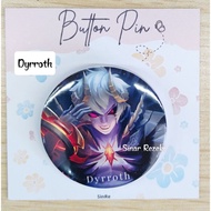 1 piece!!Button pin 4.4cm/button pin/button pin fancy/button pin mobile legend/mobilelegend/mlbb pin