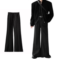 S-5XL Flare Suit Baggy Casual Pants Men