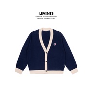 Levents® Heart Knit Cardigan เสื้อคาร์ดิแกน แขนยาว มีกระดุม ผ้าหนา ยับยาก