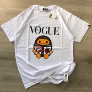 Kaos Bape x Vogue Baju Bape Pria Hype Beast Kaos A Bathing Ape