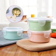 Yuma Round Lunch Box Transparent, Spill-Proof, Round Bento Food Storage Lunch Box/ Mini Launch Box