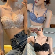 Push Up Bra Camisole Bra for Women, Kids, Teenage Girls, Adults, Sexy Foam Brocade, 3 Hooks, No Wire