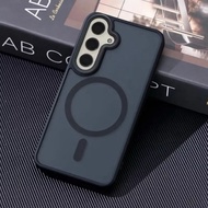 CASE MAGSAFE BLACK DOFF SAMSUNG S25 S25+ S25 ULTRA S24FE S24 ULTRA