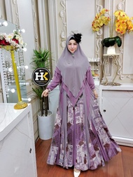 Aqifa Syar'i The Series By HK By Dermawan ORI Hijab Gamis Syari Kekini