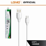 LDNIO LS371 High Speed Fast Charge Data Cable 2.1A Woven Design