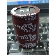 Capacitor Electrolysis 450v680UF Black King Kong