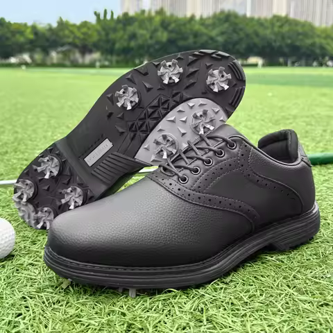 2026 Comfortable Men Golf Shoes Lightweight Golfers Cushioning Sneakers Golfing Footwears