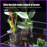 Aquarium Aquatic Plant Pot Aquarium Planter Cup with Hook Fish Tank Plant Cup Aquatic Plant Cup Aquarium shuosmy shuosmy