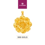 HABIB 999/24K Yellow Gold Pendant 9GP00701224
