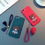 OPPO R9 R9s R11 R11s Plus R15 Pro A3s A59 A39 A79 A83 Case Cartoon Lanyard Cover