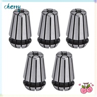 CHERRY 5Pcs ER11 Spring Collet Set, 40Cr High Accuracy CNC Collet Chuck, Precision 1/16" to 1/4" Ran