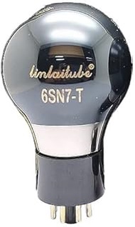 6Sn7-T vacuum tube replaces 6SN7/6H8C/6N8P/CV181/5692 factory test and precision match (colour: 1 x 