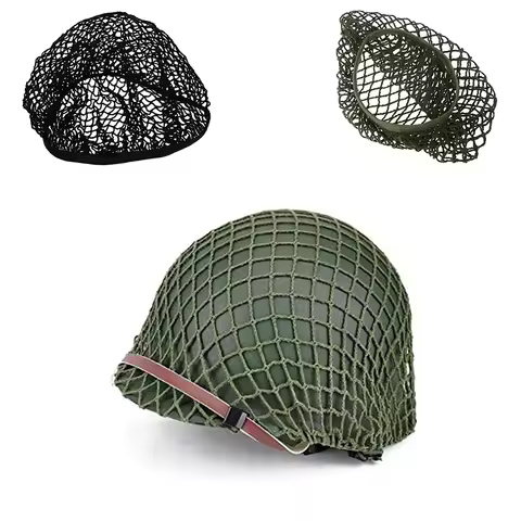 Tactical Helmet Net Cover for M1 M35 M88 MK1 MK2 Helmet Airsoft Protection Cover Army Helmet Netting