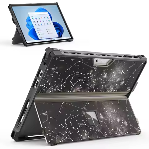 MoKo Case for Microsoft Surface Pro 7 Plus/Pro7/Pro 6/Pro 5/4/LTE All-In-One Rugged Cover Case with 