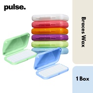 Orthodontic Wax Braces Dental Wax Ortho Wax Braces Wax Lilin Braces Lilin GiGi 5 sticks/box 绑牙牙蜡绑牙蜡