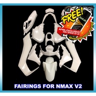 NMAX V2 FAIRINGS SET (13 in 1) - UNPAINTED